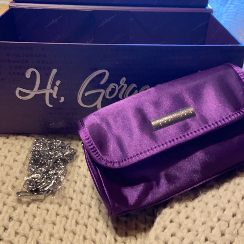 Brand New Purple Cosmetic Bag
